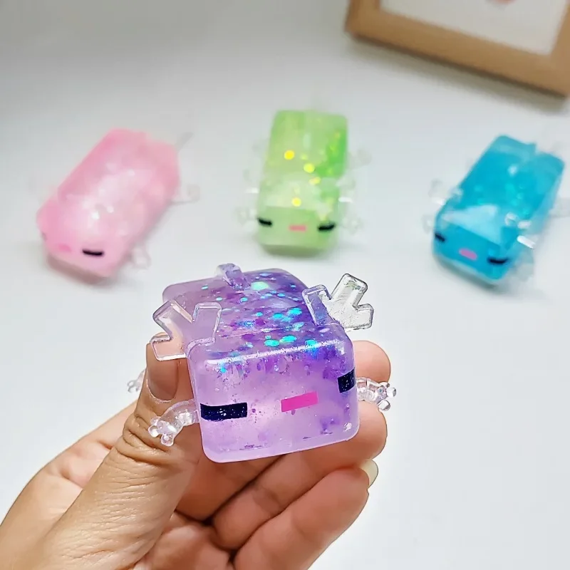 American Salamander Plasticity Slow Rebound Toy Creative Cute Maltose Stress Relief Toy Child Adult Squeeze Decompression Toy