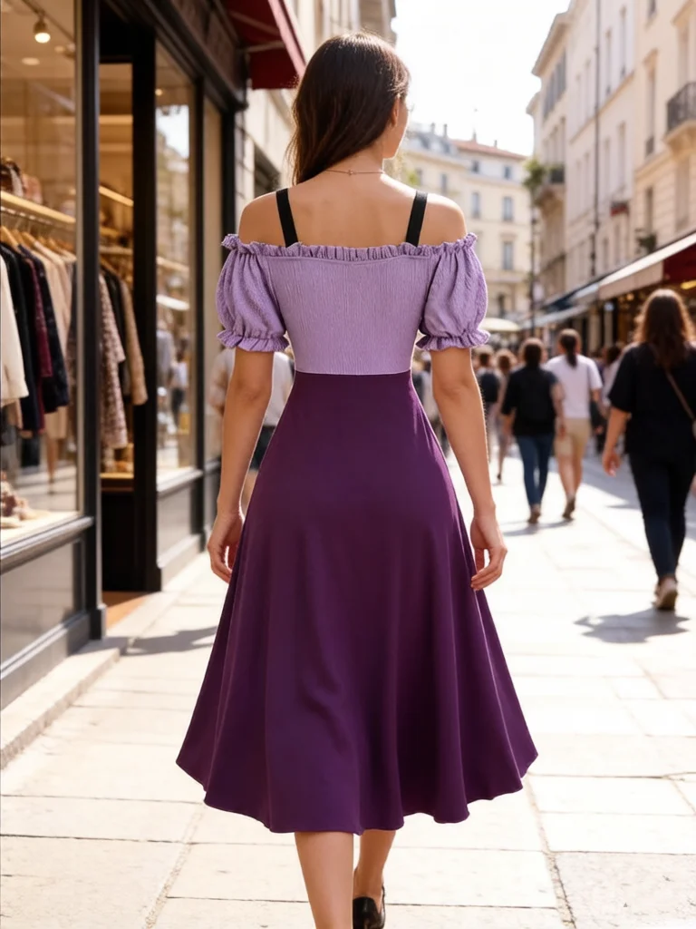 Plus Size Gothic Lace Up Cold Shoulder Dresses Women’s Puff Sleeve Ruffled High Low Hem Vintage Corset Style Evening Party Gown