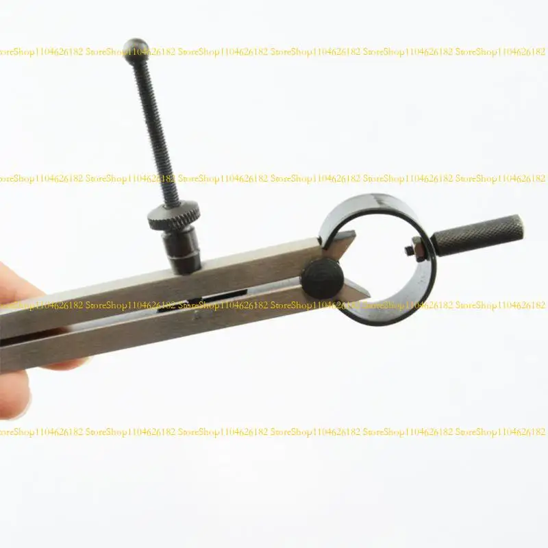 Q2Q4 PALIPER DO LONGO Spring 8 polegadas 3 peças/conjunto Pinça aço e divisor aço para jóias Medição do ângulo precisão