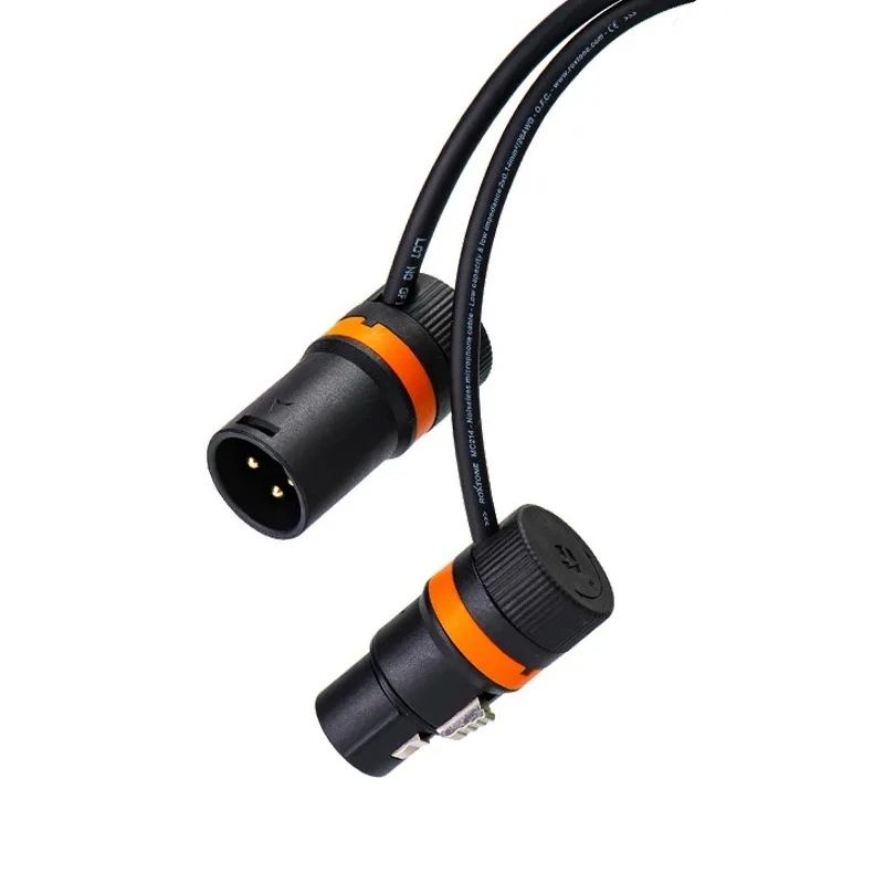 

Rotating male and female Microphone microphone cable XLR balanced caron cable