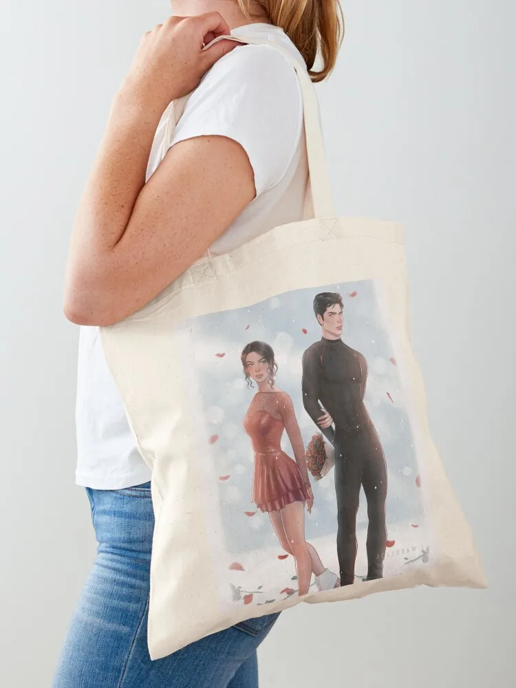 

Ivan and Jasmine. Tote Bag Shopping bags large tote bag shoping bag Cloth bags