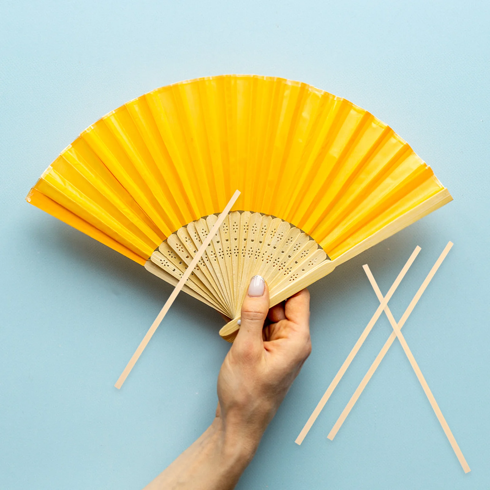 

216pcs Handmade Bamboo Strips For Crafting: Weaving Material For Basket Rattan Repair Diy Projects Wicker Furniture