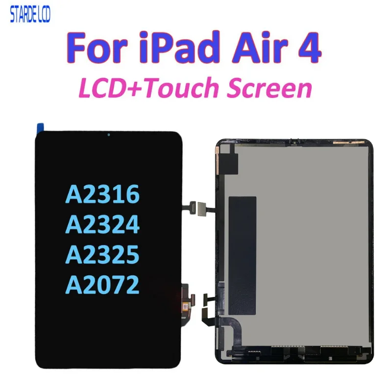 

10.9" LCD For IPad Air 4 Air 4 4th Gen 2020 A2316 A2324 A2325 A2072 LCD Display Touch Screen Digitizer Replacement IPad pro 10.9