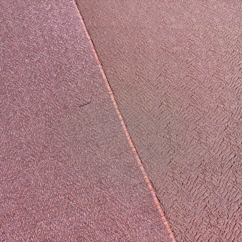 فستان قماش الجاكار الداكن منقوش بسلك معدني فستان نخب مصنوع يدويًا حقيبة خياطة مصنوعة يدويًا من القماش بالمتر