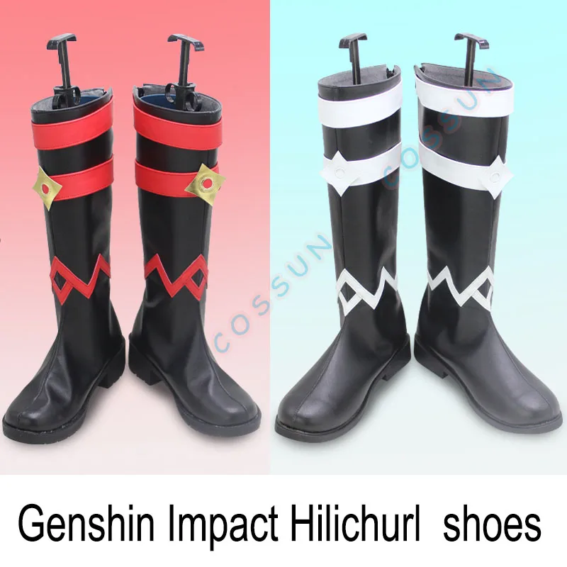 

COFUN Genshin Impact Hilichurl cosplay shoes Water System Fire System Ice System Abyss Mage Hilichur boots