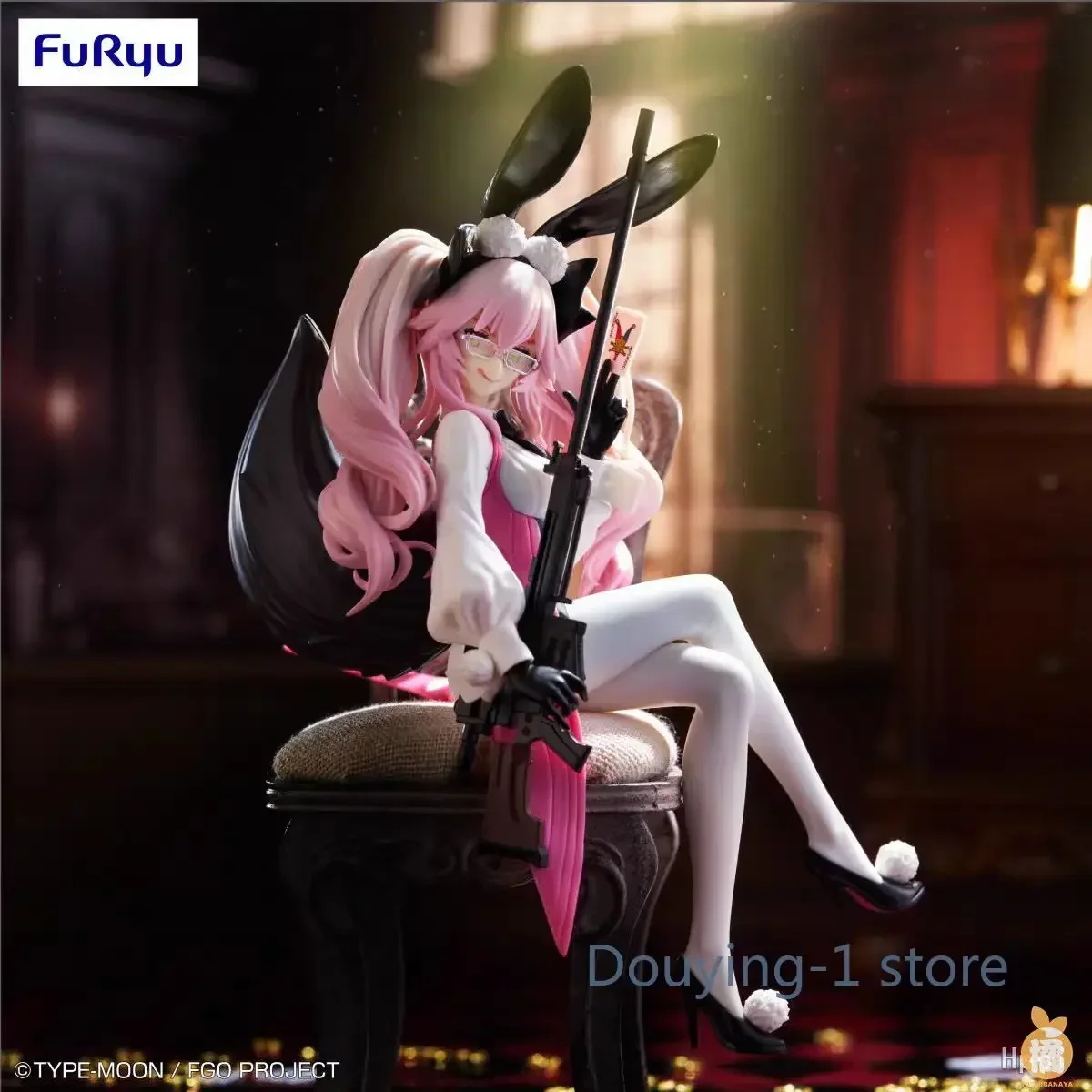 FuRyu Fate Figma Koyanskaya of Light 15cm PVC Anime Action Collection Figuras Modelo Brinquedos Figura Presentes Figura Boneca