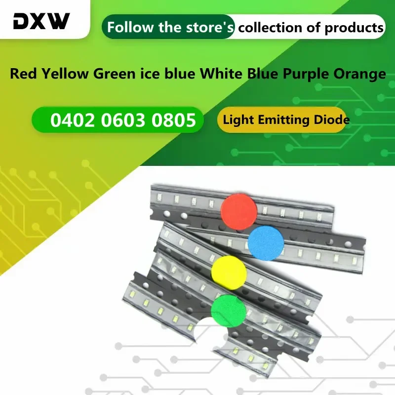 100PCS Light Emitti…