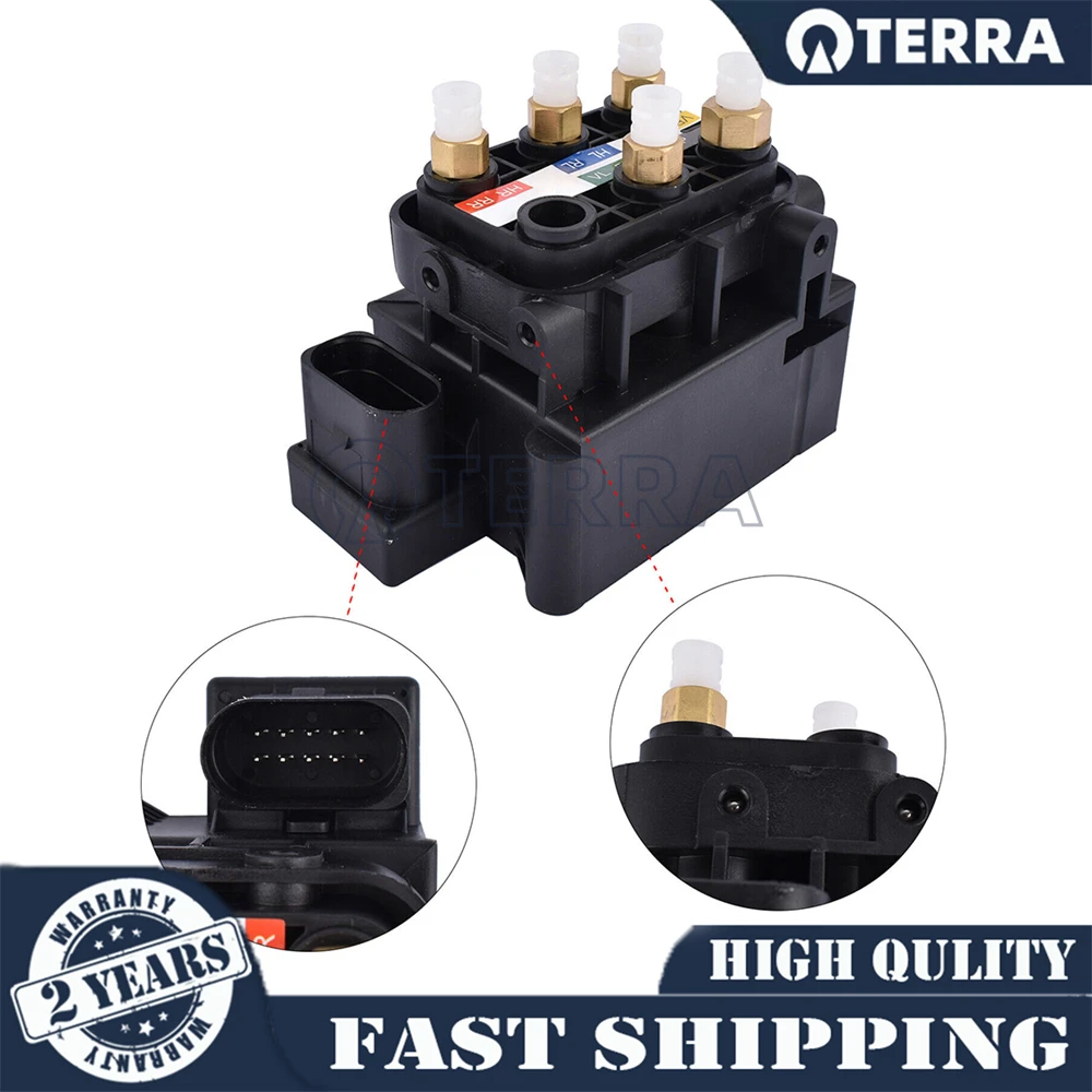 Air Suspension Compressor Pump Solenoid Valve Block For Mercedes Benz S-Class W205 W222 C217 2013-2020 A0993200058