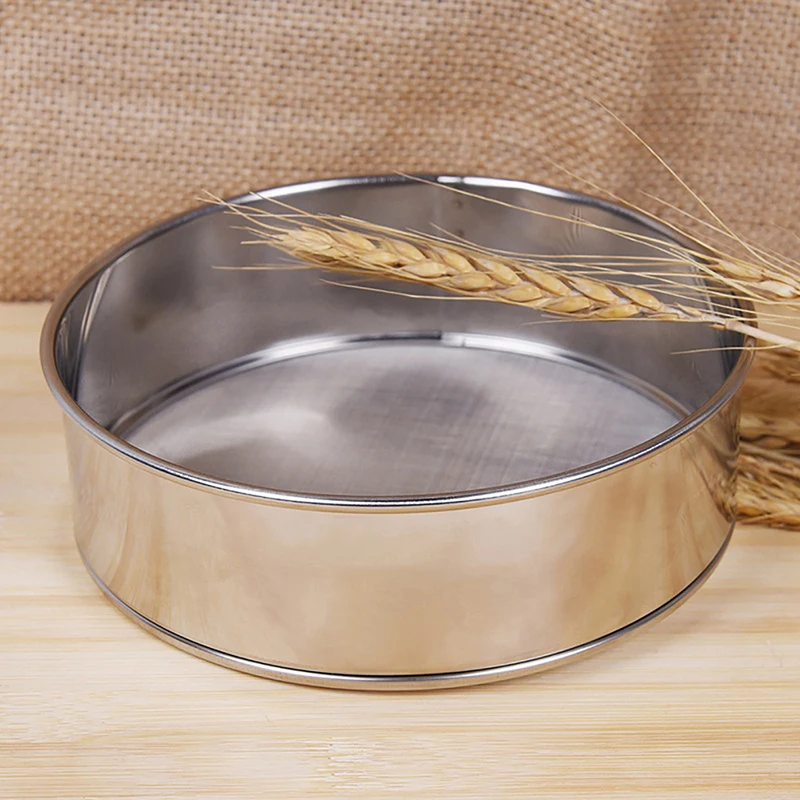 Cooking Sieve for flour Tea pasta strainer tamis flours Mesh Rice pastry utensil image 3