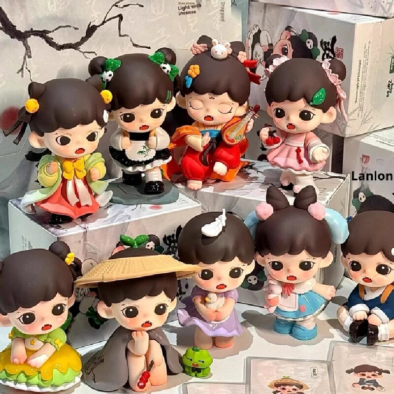 

Genuine Mystery Box Baby Zoraa Blind Box Toys A Secret Can't Tell Series Trickster Diary 2 Version Kawaii Cute Car Desktop Decor