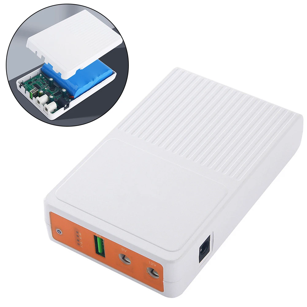 Camera Power Supply 8000mAh Power Power Backup For Devices UPS For WiFi Router Uninterruptible Power Uninterrupted Power