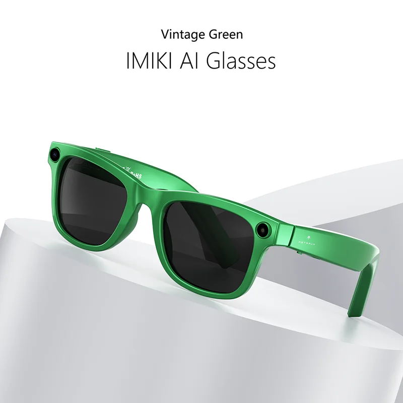 IMIKI AI Smart Glasses with 4K Camera