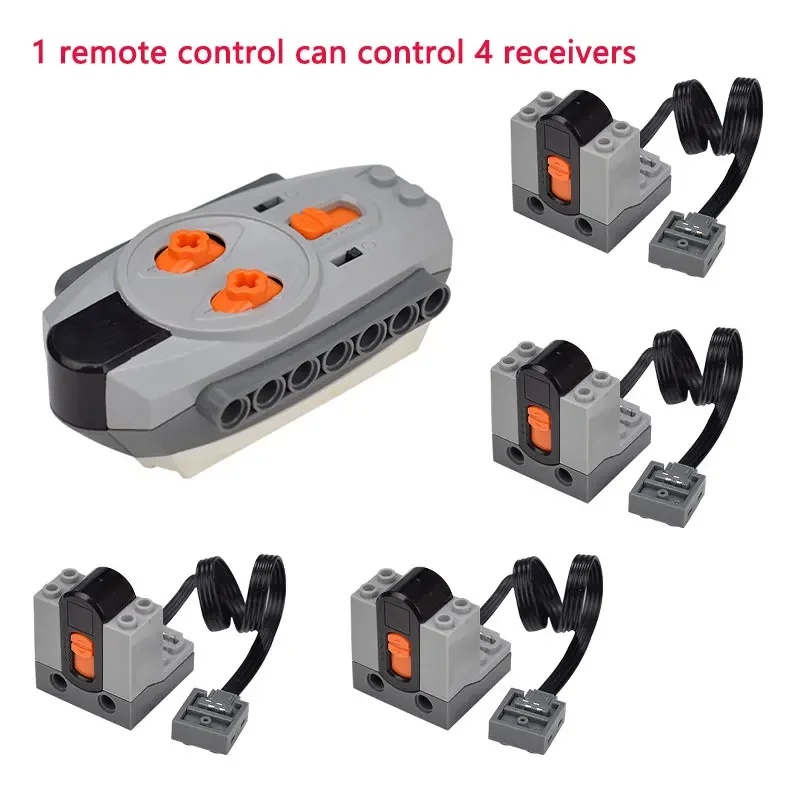 Building Block Parts Motor Lithium Battery Functions  Tool Servo Remote motor PF Model Sets Compatible lego  88004 8883 8881