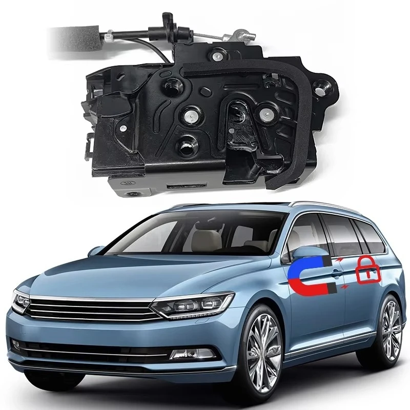

For VW Variant Electric Suction Door Original Mechanical Lock Modified to Electronic Lock Soft Close Power