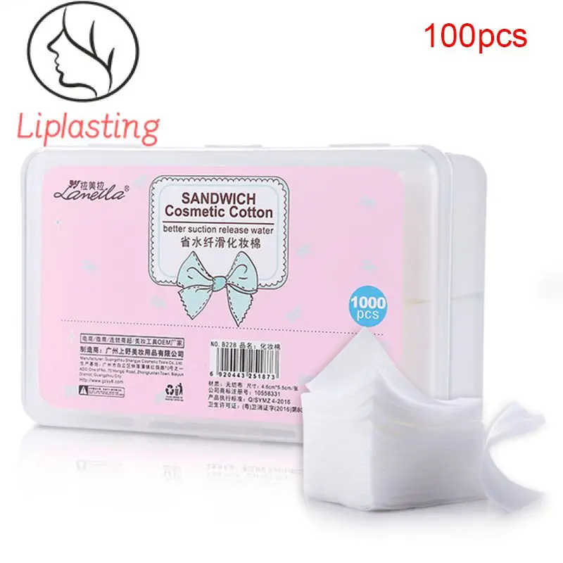 Soft Absorbent Effective Convenient Hygienic Portable Skin-friendly Cleansing Pads Makeup Remover Wipes For Sensitive Skin