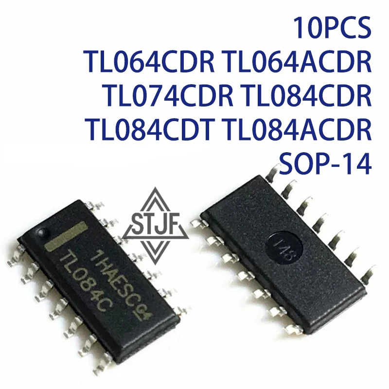 10PCS TL064CDR TL064ACDR TL074CDR TL084CDR TL084CDT TL084ACDR SOP-14