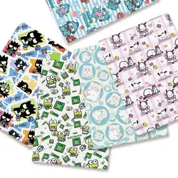 Hello Kitty 140x50CM Cartoon cotton fabric Patchwork Tissue Kid Home Textile Sewing Doll Dress Curtain Polyester cotton Fabric
