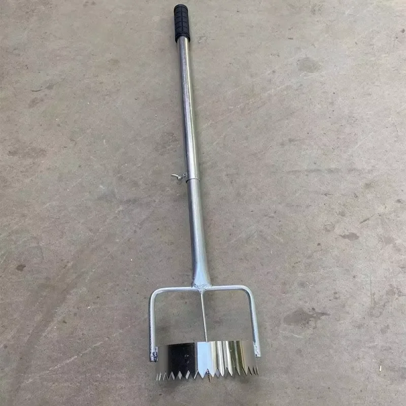 Manual Plastic Film Puncher for Greenhouse Vegetable Planting Hand Held Seeder Tool for Agricultural Weeding and