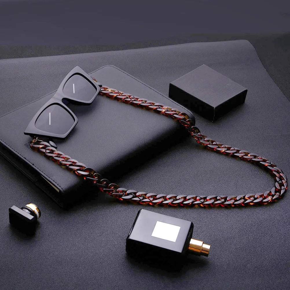 العالمي المضادة للانزلاق السلحفاة قذيفة الملمس سلسلة النظارات للرجال النساء النظارات الشمسية حبل مشهد الحبل الرقبة حزام سبائك البلاستيكية