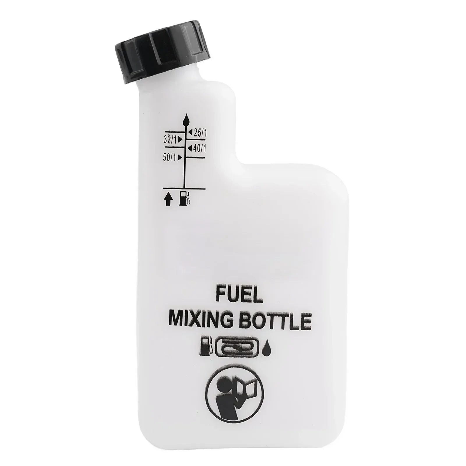 

1L 2-Stroke Oil Petrol Fuel Mixing Bottle Container For Chainsaw 50:1 25:1 Power Equipment Chainsaw Accessories Fuel& Oil