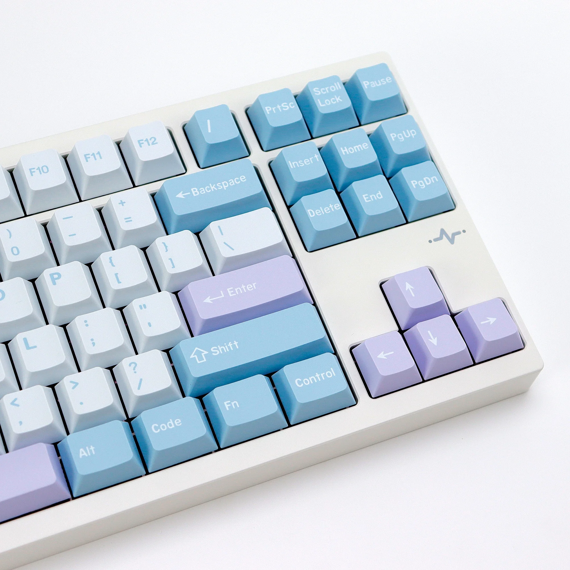 KBDiy 173-клавишный PBT GMK Lllusion Keycap Cherry Profile Custom для механических клавиатур Keycaps Double Shot ISO 7U для переключателей MX
