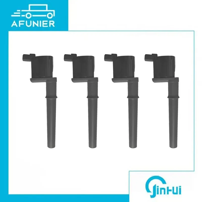 

4Pcs Ignition Coil For Ford Mustang Gt Lincoln Navigator Mercury 4.6L V8 OE No.:2C6U-12A366-AA,2C6U12A366AA