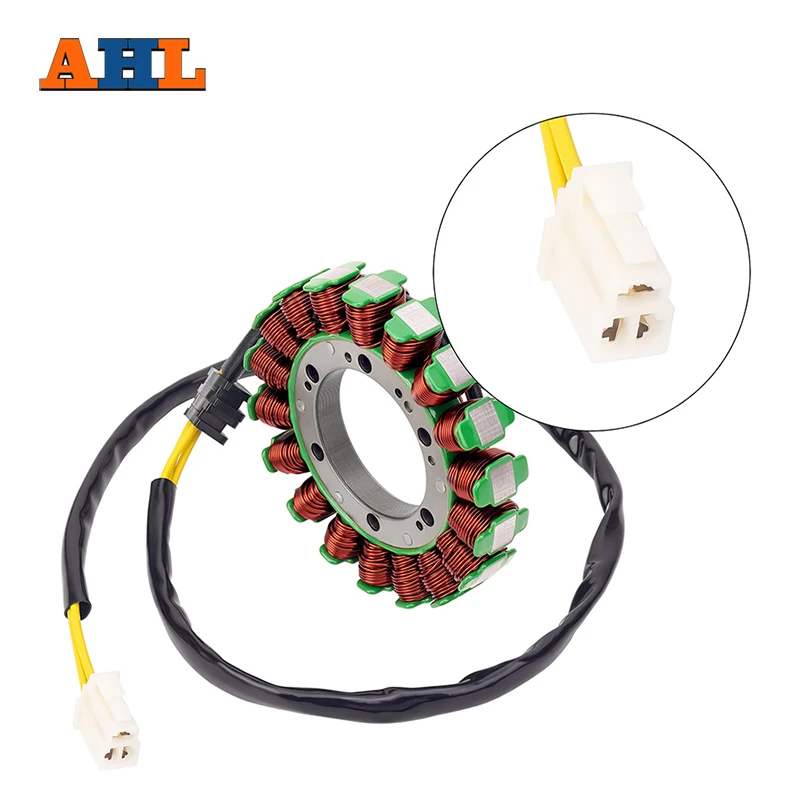 

AHL Motorcycle Generator Stator Coil Assembly Kit For Kawasaki KLR650 KLR 650 2008 2009 2010 21003-0045 21003-0084