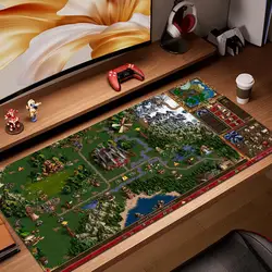 Heroes of Might and Magic 3 Mats Pc Gamer Computer Accessories Mouse Carpet Gaming Laptop Keyboard Pad Desk Mat Large Mause Pads