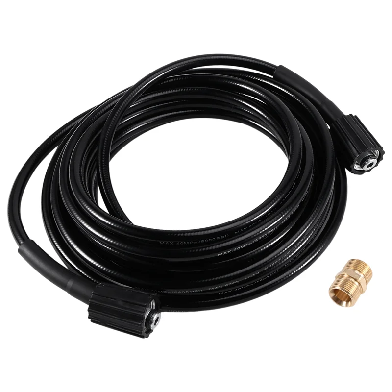 Pressure Washer Hose Quick Connector Hose And Extension Coupler For Swimming Pools Siding Washing Cars Floors-AA26