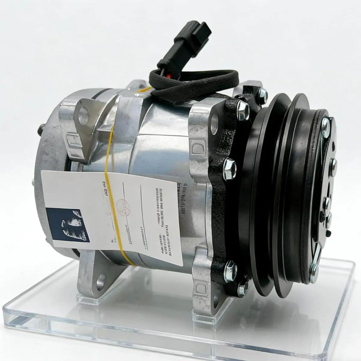 12V A/C Compressor CA422-6493 422-6493 4226493 Compatible for CAT 303.5E2 303.5E2 303CR 304.5E2 304E2 304E2 304CR 305.5E