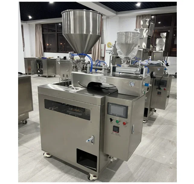 Full-automatic small prefabricated plastic bag  particle bagging machine standing bag weighing packaging machine