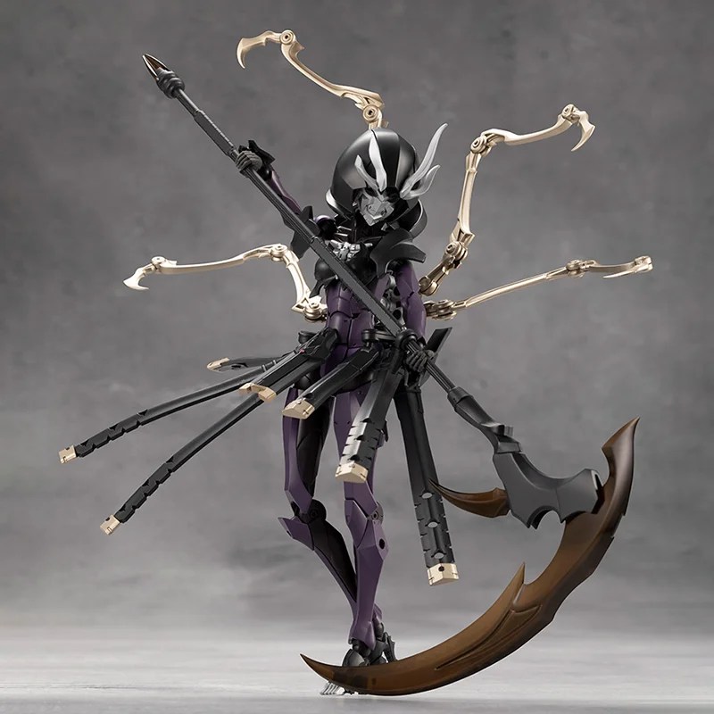 KOTOBUKIYA الأصلي Megalomaria غير محدود الكون Necro الوجه أنيمي الكرتون المرآب عدة عمل الشكل الهدايا اللعب نموذج #5