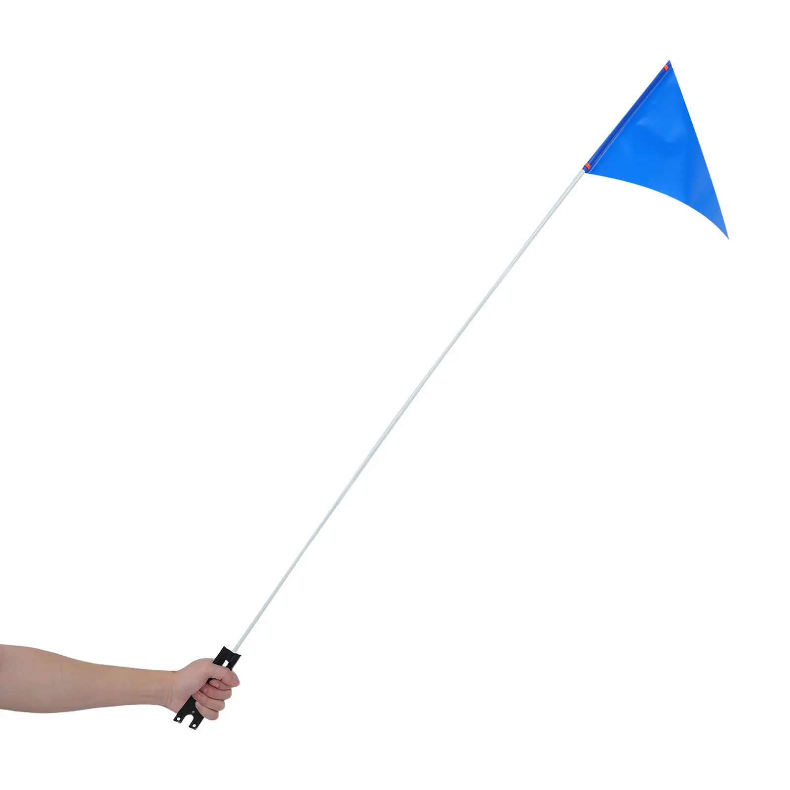 1Set Bike Safety Flag for Kids with Solid Fiberglass Pole Waterproof High Visibility Warning Flag for Children Bicycles Scooters