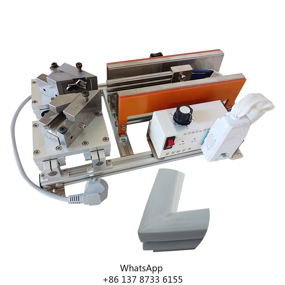 Customize Portable Refrigerator Soft PVC TPE Door Gasket Welding Machine For Manual