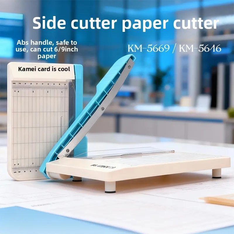Paper Cutters & Trimmers Binding Equipment, 6-inch Cutter, Plastic Guard Graduated Scale Trimmer for Office Home Photo Cutting
