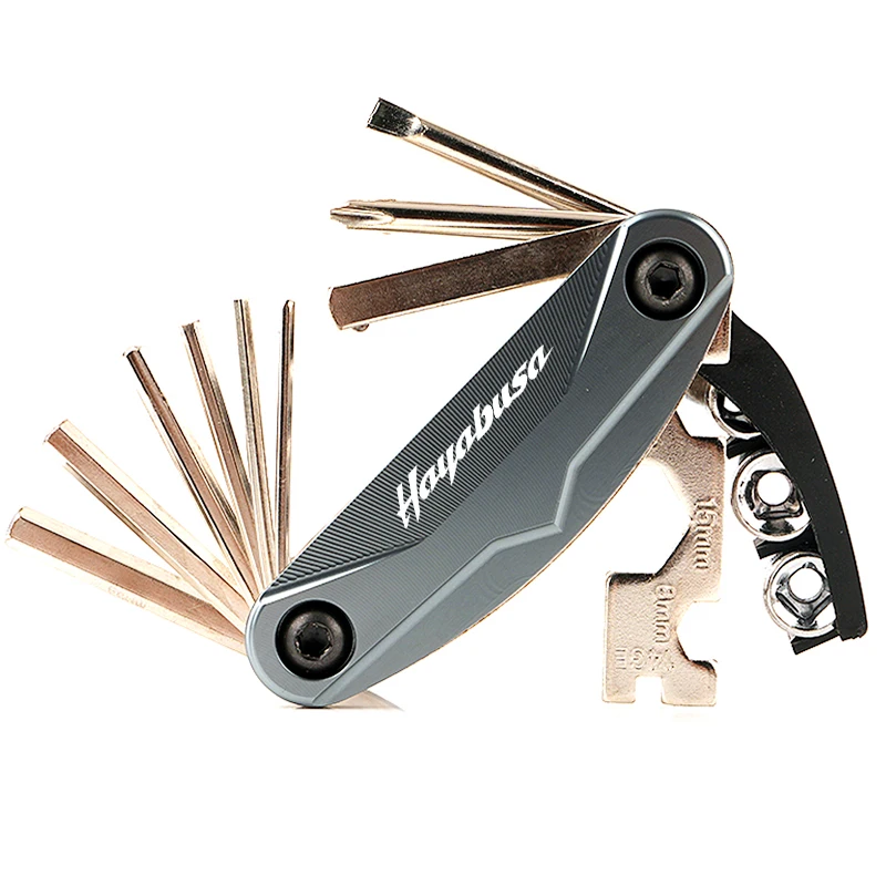 ل هايابوسا GSX1300R GSX 1300R GSXR 1300 هايابوسا 2008-2024 + اكسسوارات دراجة نارية أداة محمولة إصلاح مفك مجموعة #5