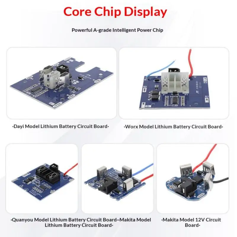 【New】1 Set For BL1840 BL1860 18V Battery Case Battery Charging Protective Board Battery Pack Cell Module Adapter