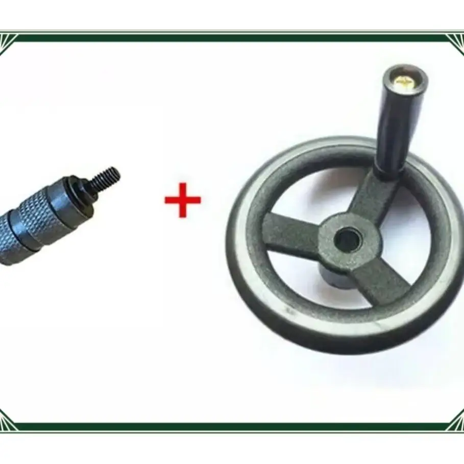 1set Quill Feed Handwheel + Forward Feed Reverse Knob For Milling Machine
