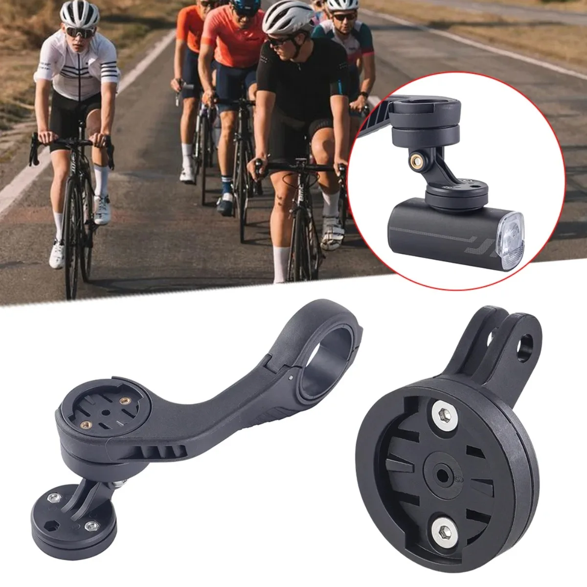 Geeignet für Garmin Rücklicht-Halterung, GoPro Action-Kamera-Adapter, Magicshine Scheinwerfer-Halterung – Detail 3