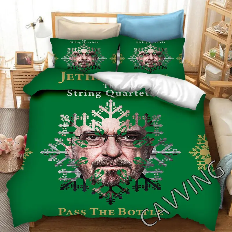 

Jethro Tull 3D Printed Bedding Set Duvet Covers & Pillow Cases Comforter Quilt Cover (US/EU/AU Sizes) L02