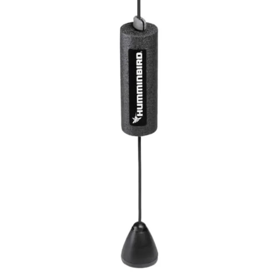 

Dual Beam Ice Transducer for ice fishing, PVC material, black color, wide frequency range 455-240kHz