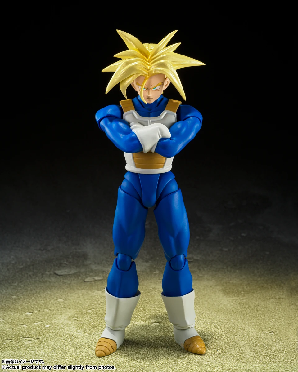 

Bandai SH Figuarts Dragon Ball Super Saiyan Trunks SHF Infinite Latent Super Power Action Figures Anime Model Toys Collection