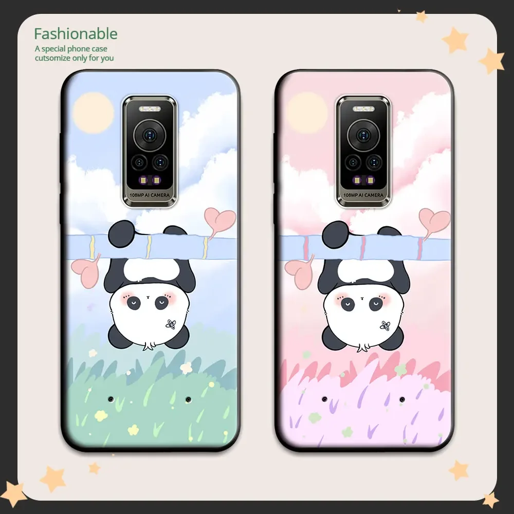 For Ulefone Armor 17 Pro Case Cute Cartoon Animal Soft Silicone Phone Cases For Ulefone Armor 17 Pro Flower Pattern Cover Fundas