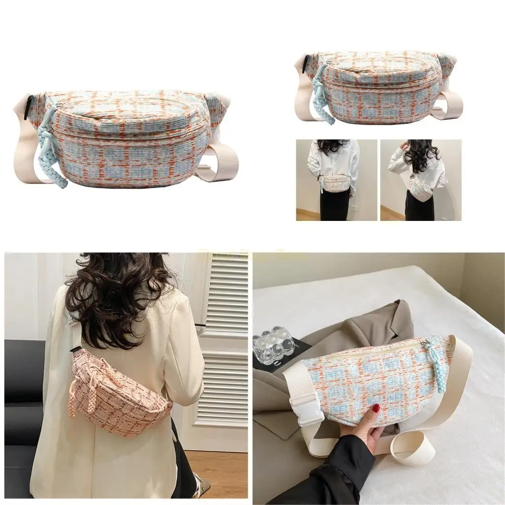 

X90D Fanny Pack Belt Bag Chest Bag for Women Girl Crossbody Waist Pack