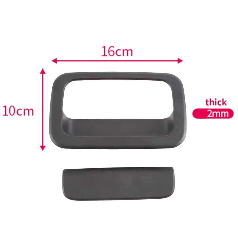 2Pcs/Set Car Rear Exterior Door Handle Accessories For Suzuki Jimny JB64 Sierra JB74W 2019-2023 Door Handle Cover