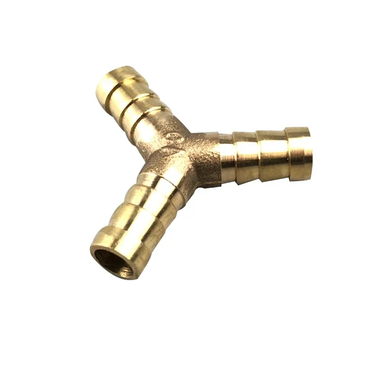 Voor 4mm 5mm 6mm 8mm 10mm 12mm 16mm 19mm slang koperen Pagode Water Buisleidingen Messing Barb Pijp Montage 2 3 4 manier messing connector