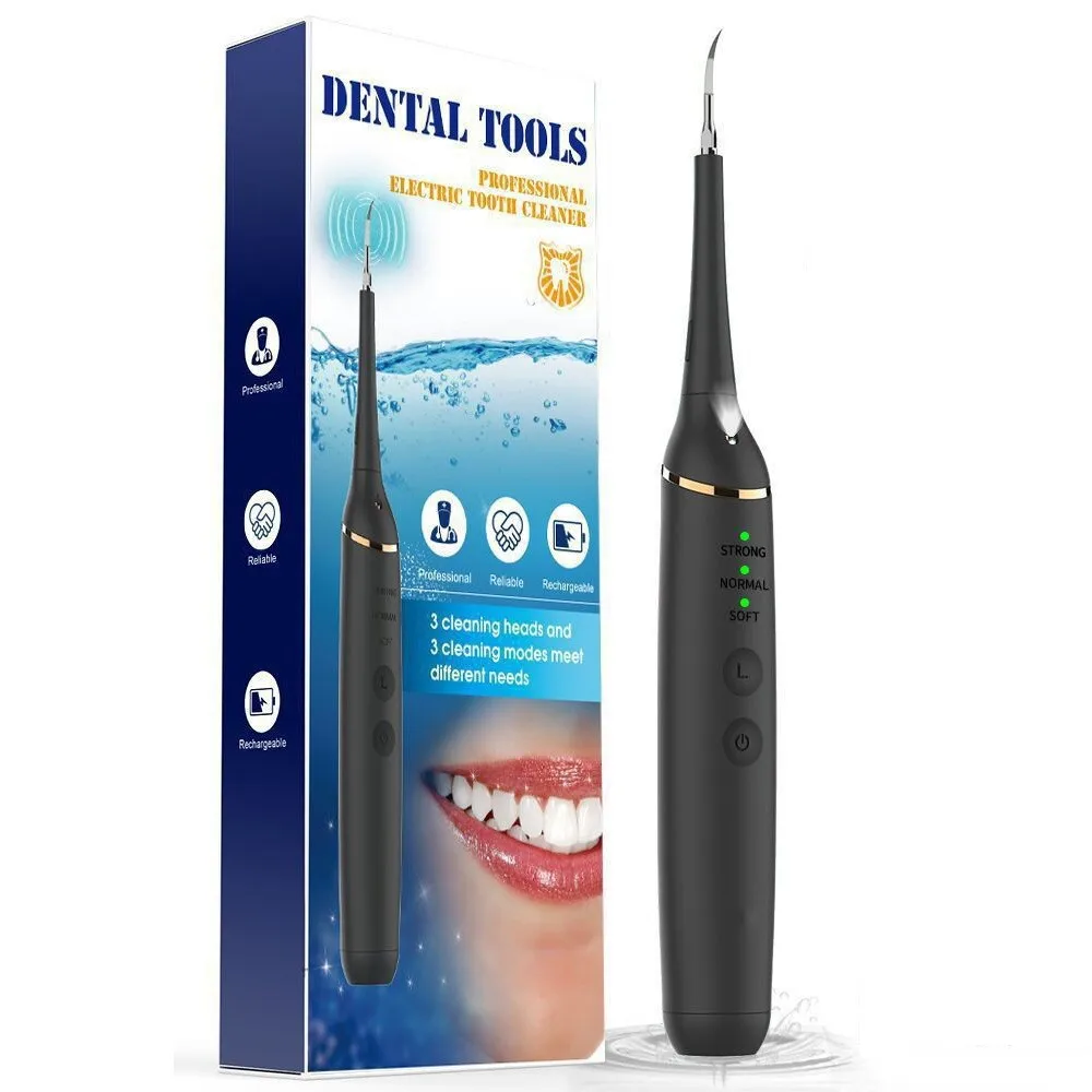 Интеллектуальный электрический звуковой волновой очиститель зубов, высокочастотная вибрация, удаление пожелтения, пятен, зубного камня и зубного камня