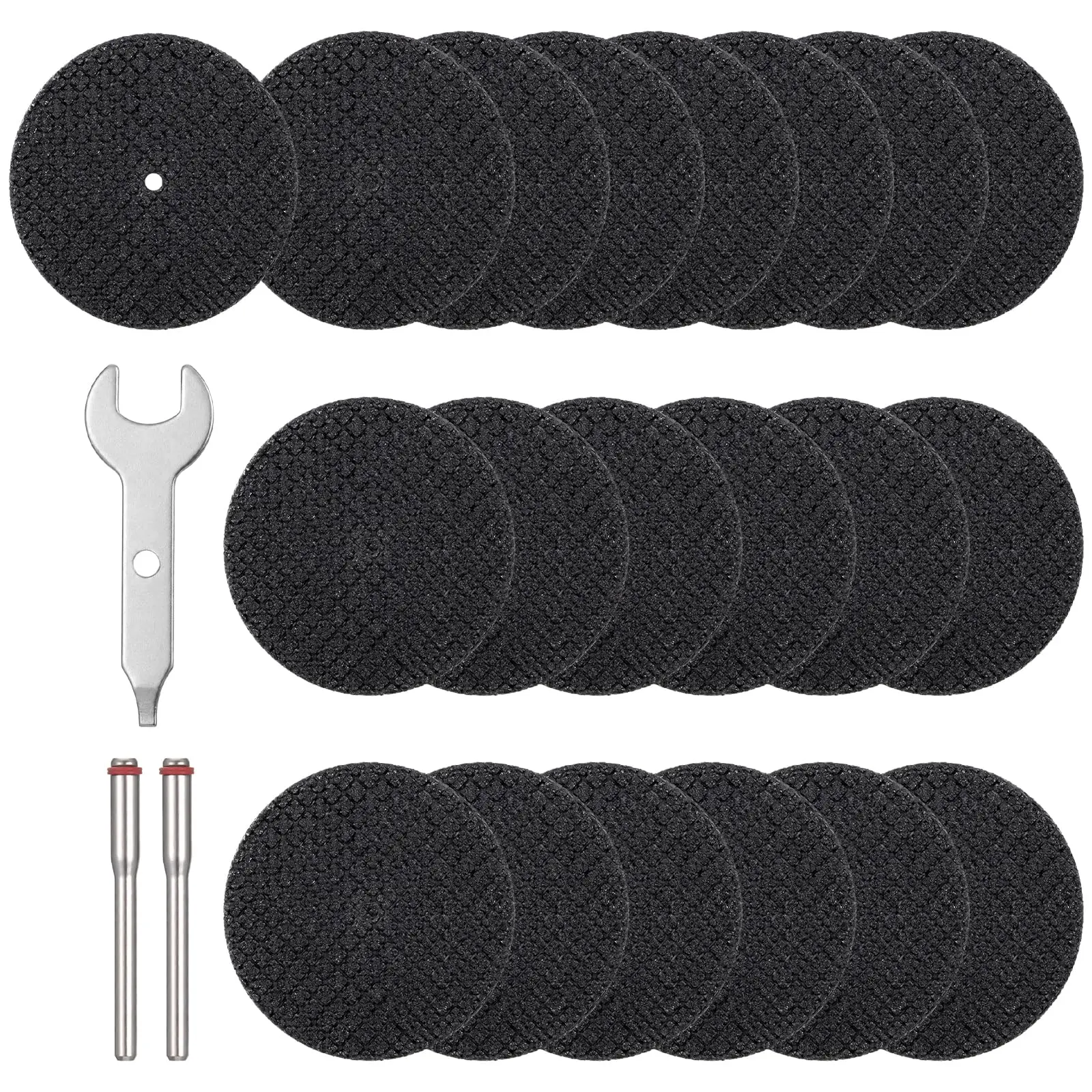 23Pcs Rotary Tool Cut Off Wheels, Metal Cutting Discs with 1/8