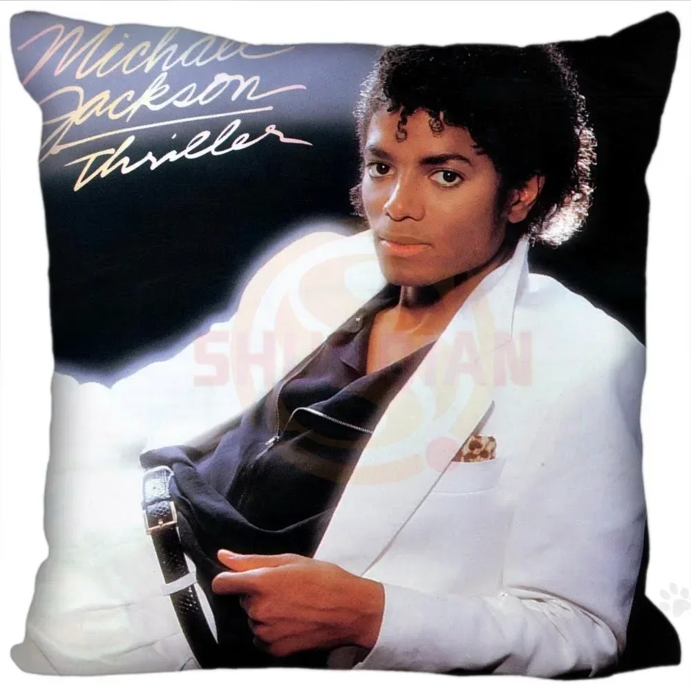 Custom Super Star Michael Jackson Square Pillowcases zipper Fashion Custom Pillow Case 20x20cm 35x35cm 40x40cm Drop Shipping