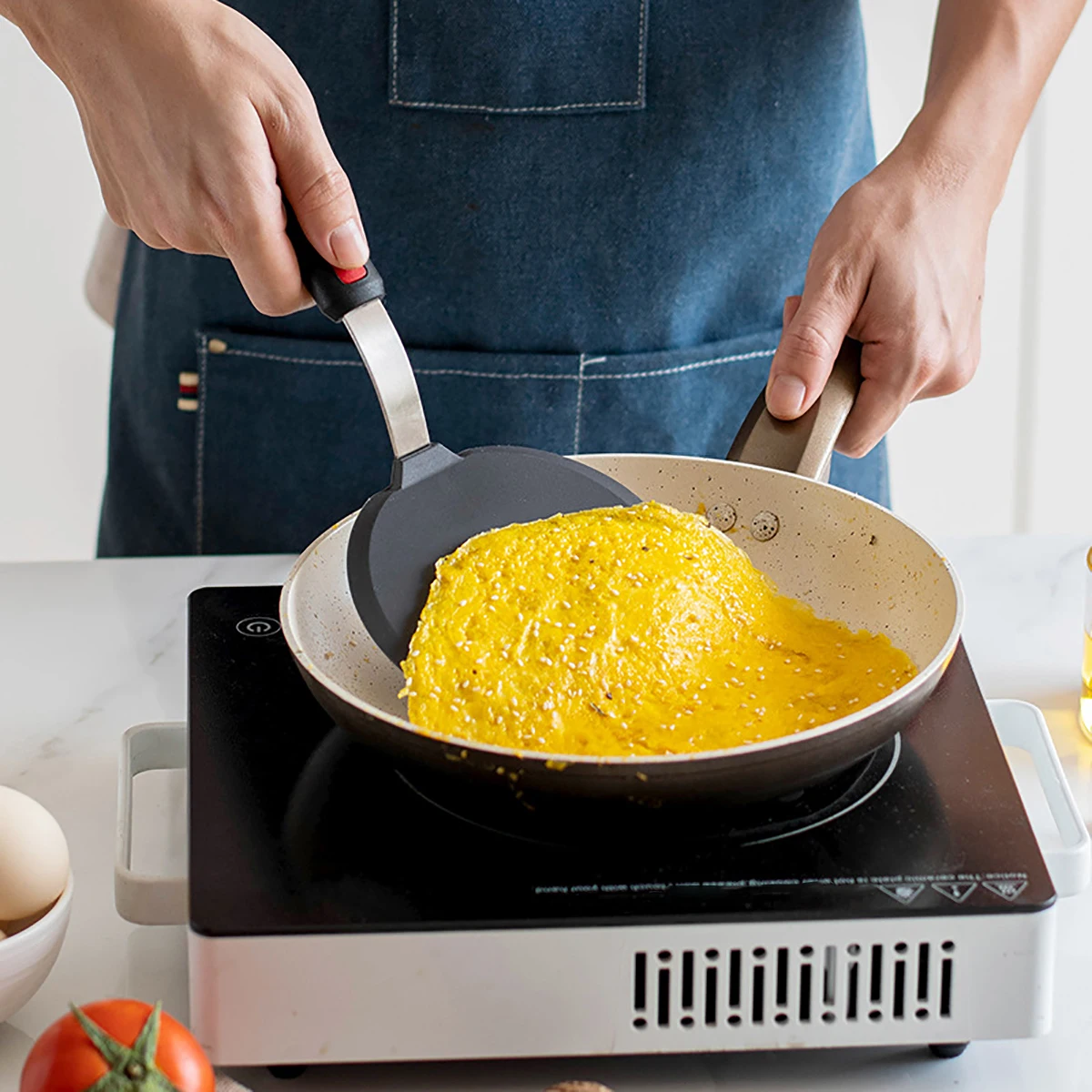 Fried Fish Steak Spatula Cooki - огляд і ціна Offset Spatula Set